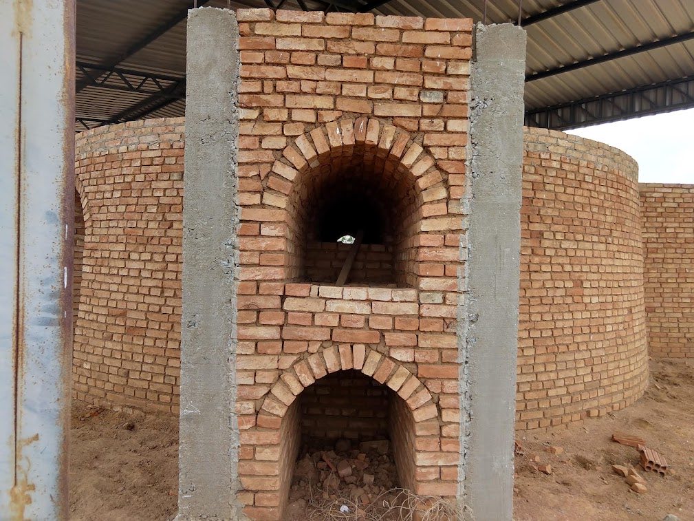 Vistoria em forno de olaria